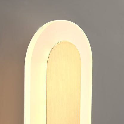 LED Long Strip Wall Sconce Brass Finish Modern | Mirevon