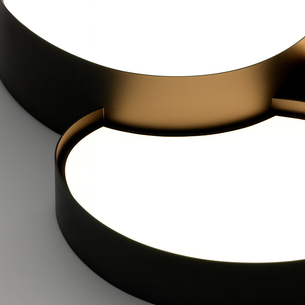 LED Metal Ceiling Light Scandinavian Style Fixture | Mordiva