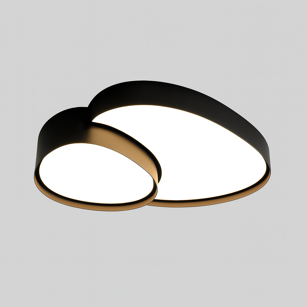 LED Metal Ceiling Light Scandinavian Style Fixture | Mordiva