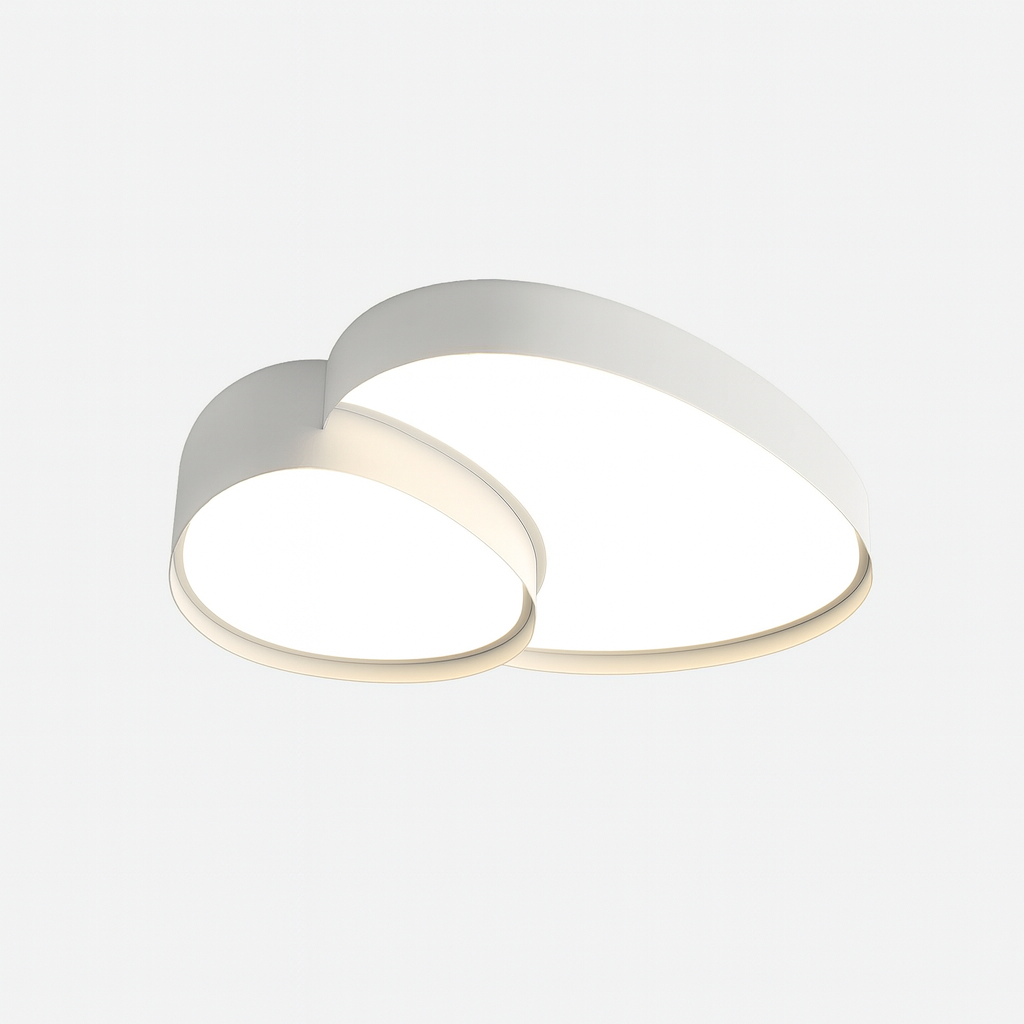 LED Metal Ceiling Light Scandinavian Style Fixture | Mordiva