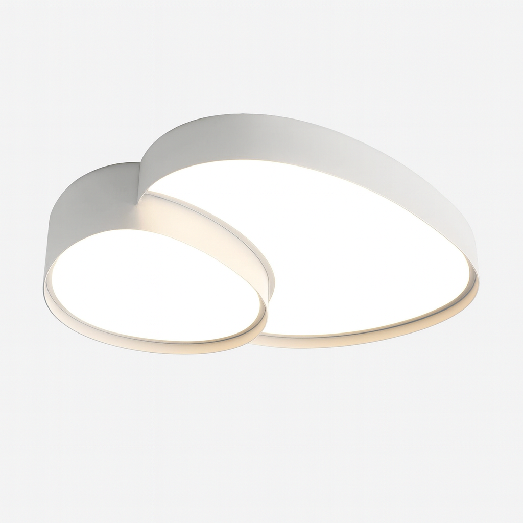 LED Metal Ceiling Light Scandinavian Style Fixture | Mordiva