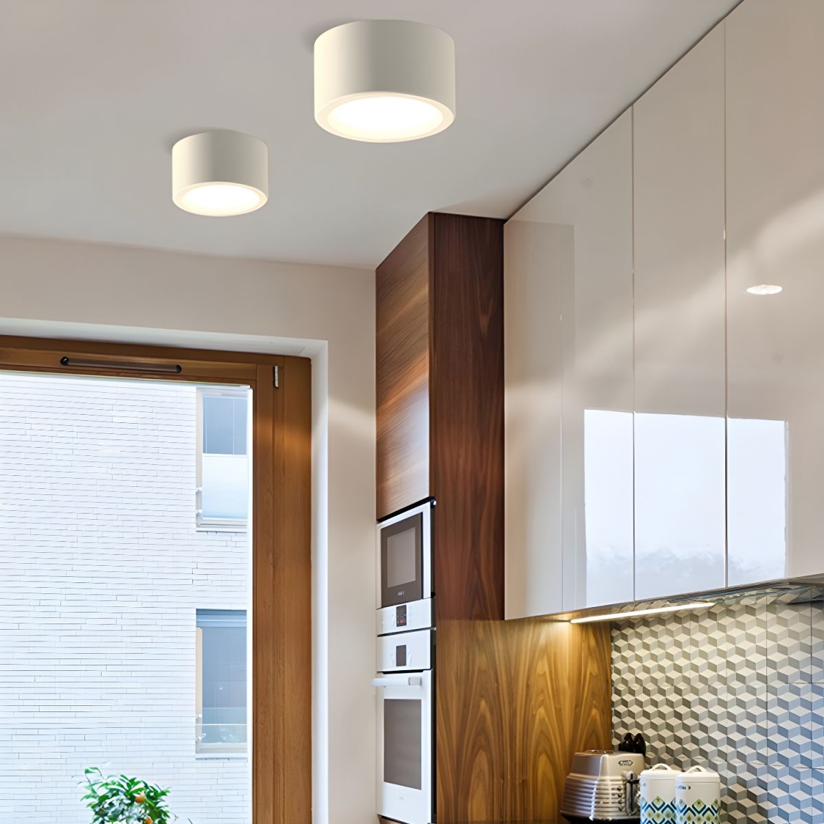 LED Nordic Cylinder Ceiling Light Flush Mount | Althea