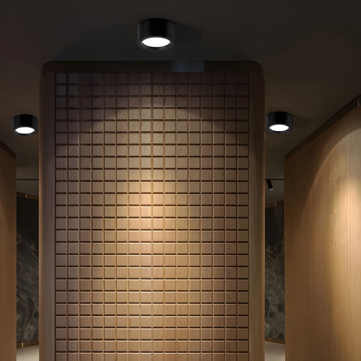 LED Nordic Cylinder Ceiling Light Flush Mount | Althea