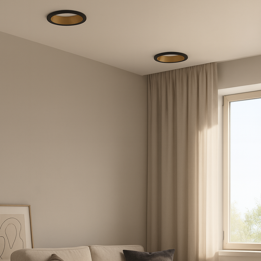 LED Recessed COB Ceiling Light Scandinavian Style | Norvixe
