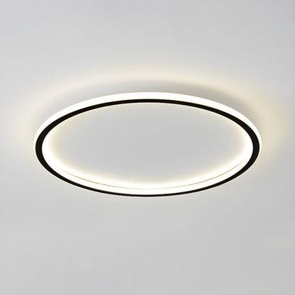 LED Round Nordic Flush Mount Ceiling Light Modern | Velvex
