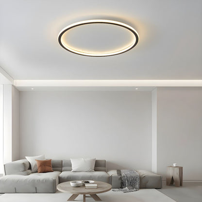 LED Round Nordic Flush Mount Ceiling Light Modern | Velvex
