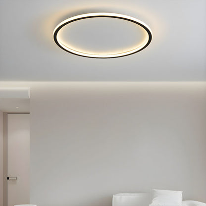 LED Round Nordic Flush Mount Ceiling Light Modern | Velvex