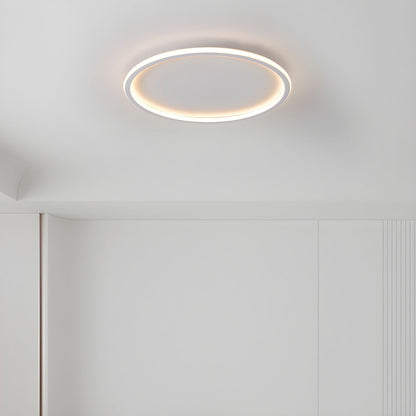 LED Round Nordic Flush Mount Ceiling Light Modern | Velvex