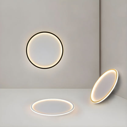 LED Round Nordic Flush Mount Ceiling Light Modern | Velvex