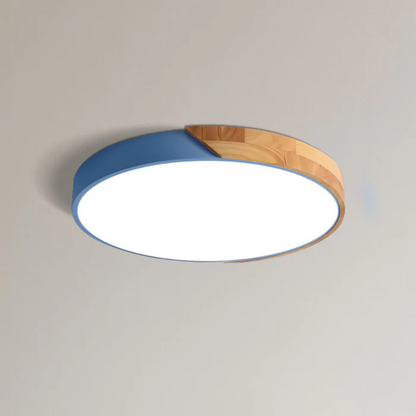 LED Scandinavian Wood Ceiling Light | Arvessa