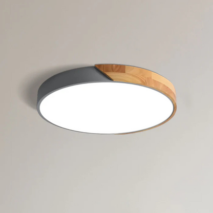 LED Scandinavian Wood Ceiling Light | Arvessa
