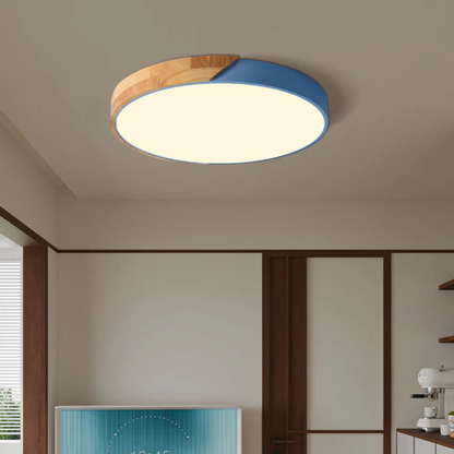 LED Scandinavian Wood Ceiling Light | Arvessa