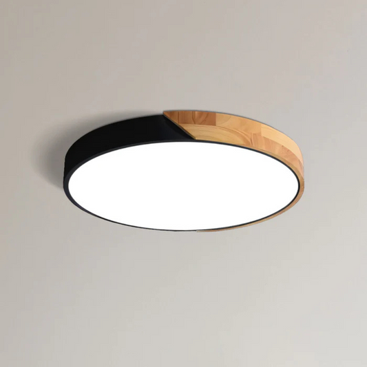 LED Scandinavian Wood Ceiling Light | Arvessa