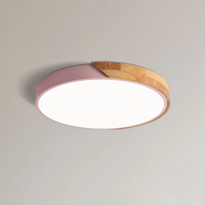 LED Scandinavian Wood Ceiling Light | Arvessa