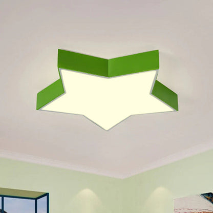 LED Star Ceiling Light Acrylic Flush Mount for Kids | Lumirus