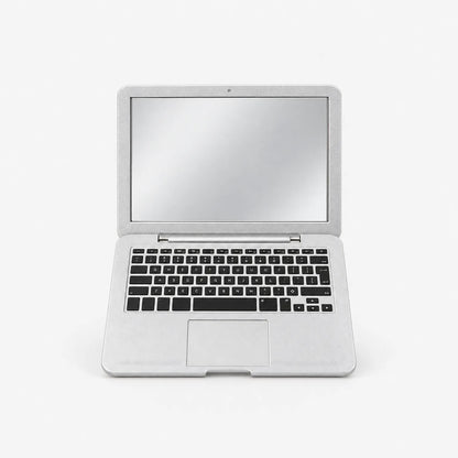 Laptop Style Vanity Mirror with Foldable Design