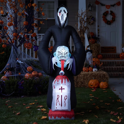 Large Grim Reaper Halloween Inflatable Outdoor Decoration