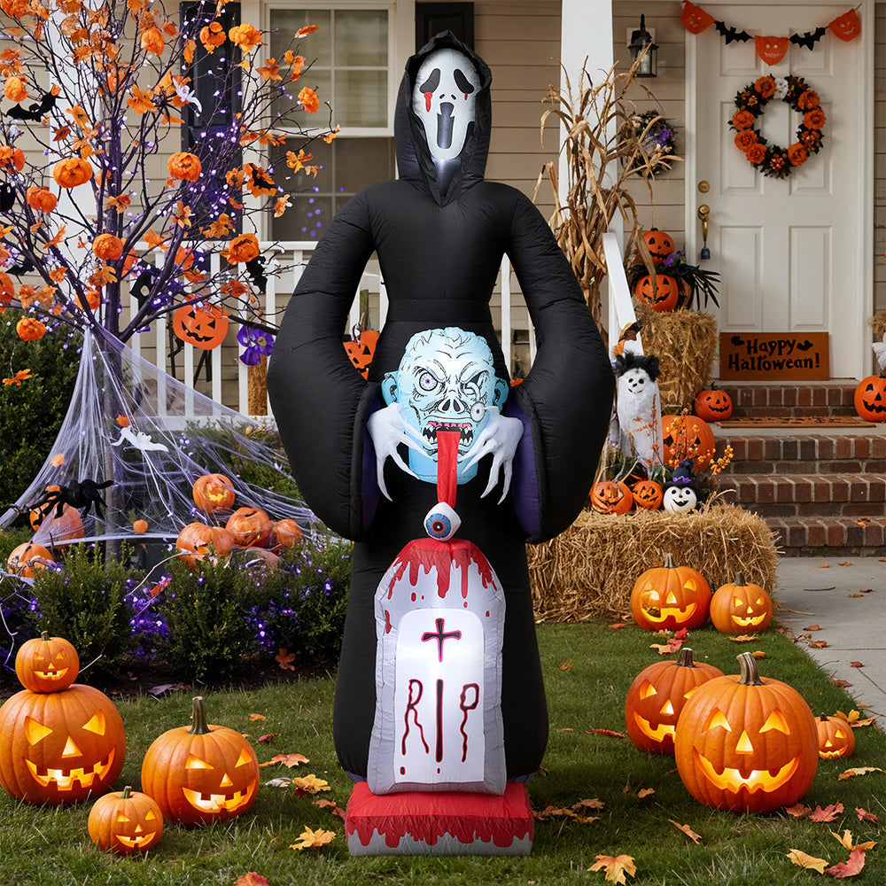 Large Grim Reaper Halloween Inflatable Outdoor Decoration