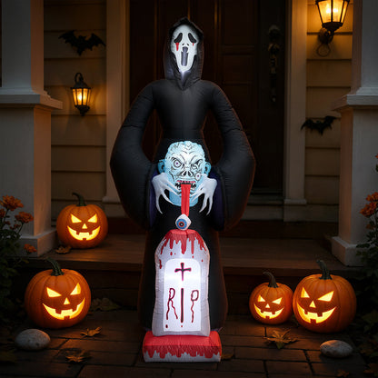 Large Grim Reaper Halloween Inflatable Outdoor Decoration