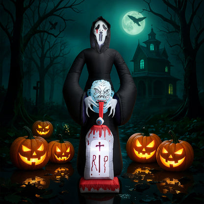 Large Grim Reaper Halloween Inflatable Outdoor Decoration