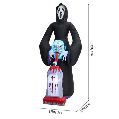 Large Grim Reaper Halloween Inflatable Outdoor Decoration
