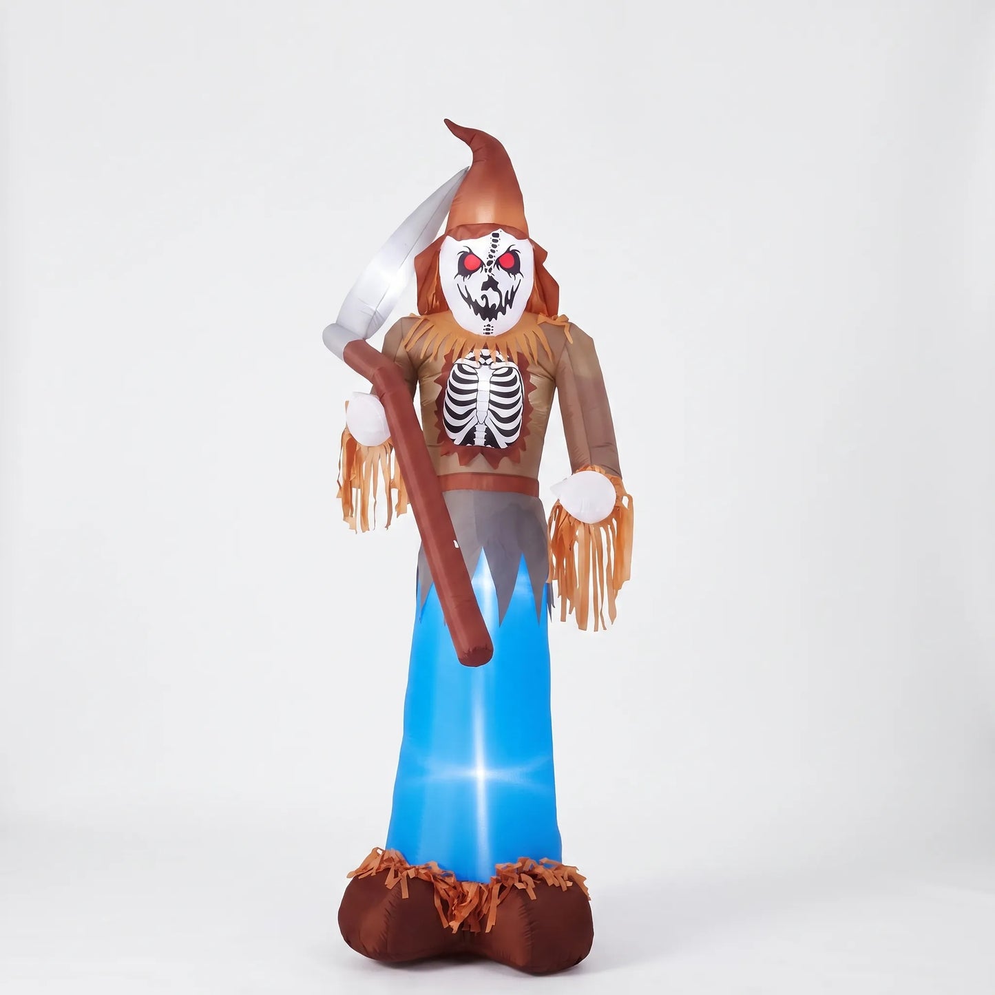 Large Grim Reaper Scarecrow Halloween Inflatable Decoration