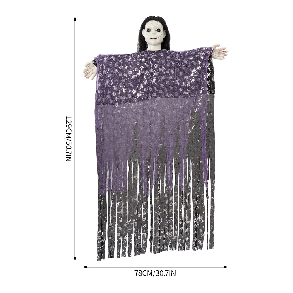 Large Hanging Halloween Ghost Decoration