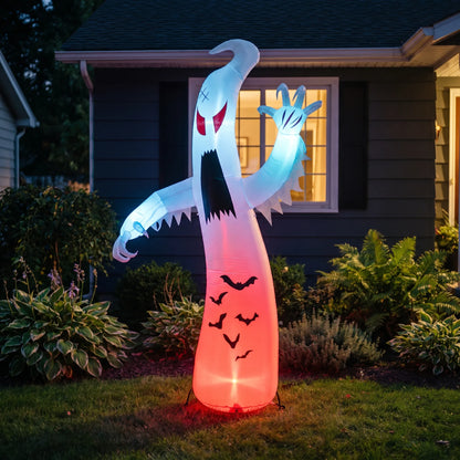 Large Lighted Halloween Inflatable Ghost Outdoor Decoration