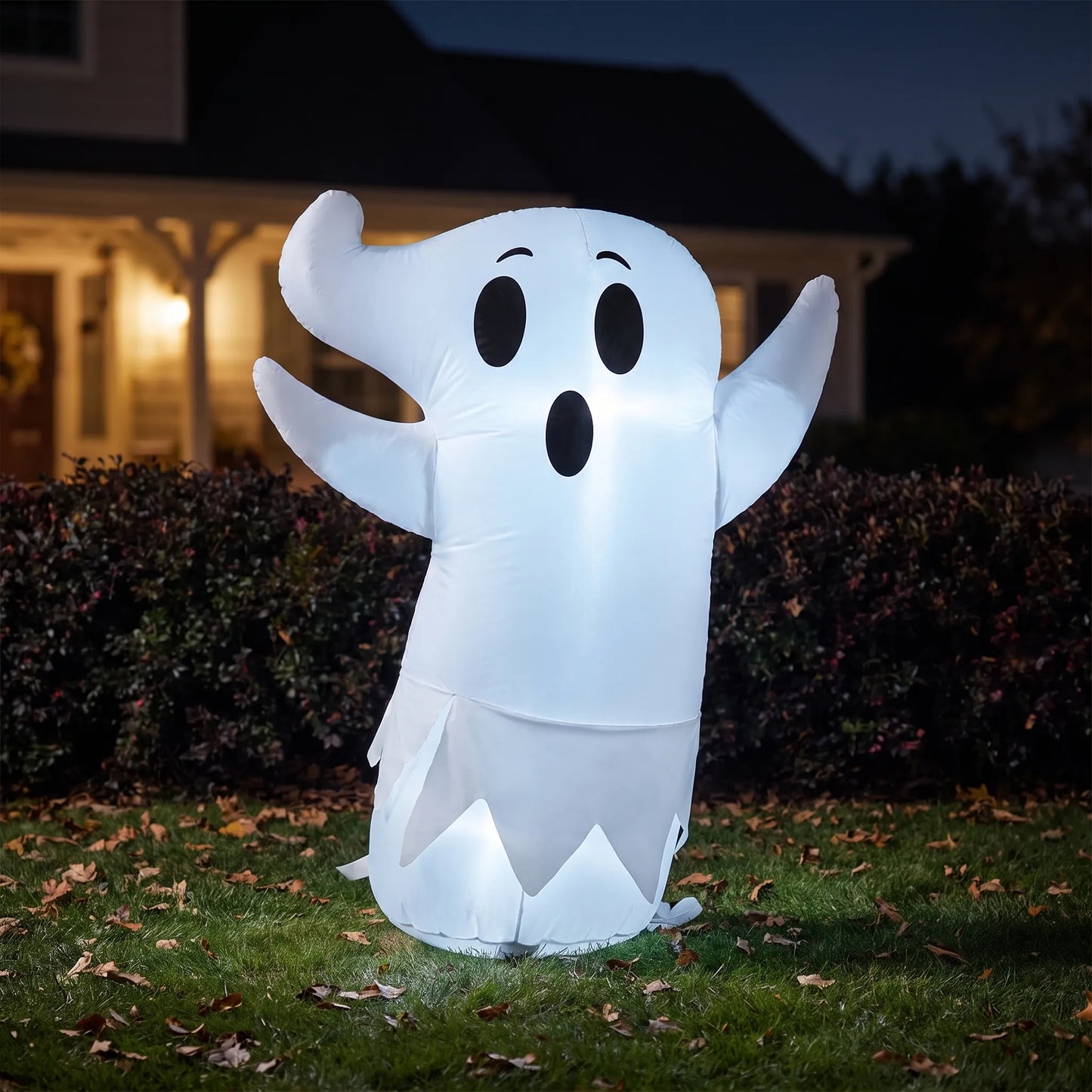 Large Lighted Halloween Inflatable Ghost Outdoor Decoration