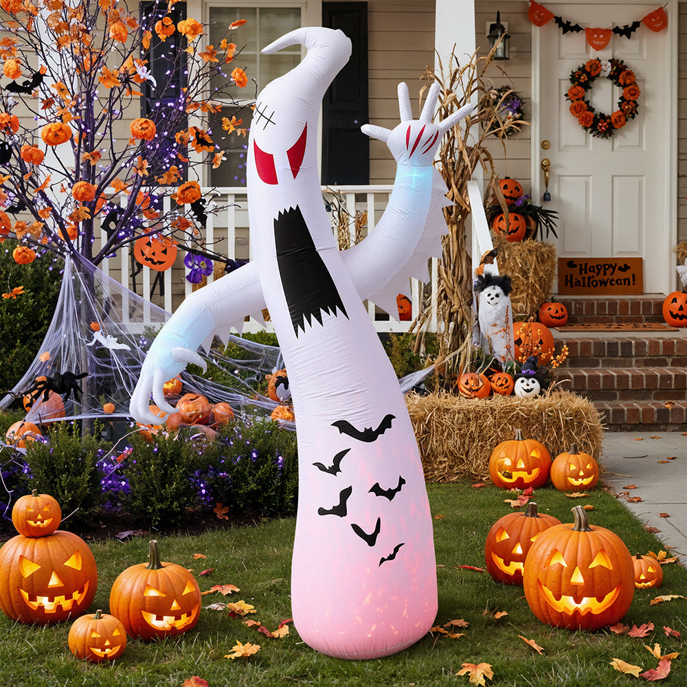 Large Lighted Halloween Inflatable Ghost Outdoor Decoration