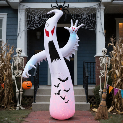 Large Lighted Halloween Inflatable Ghost Outdoor Decoration
