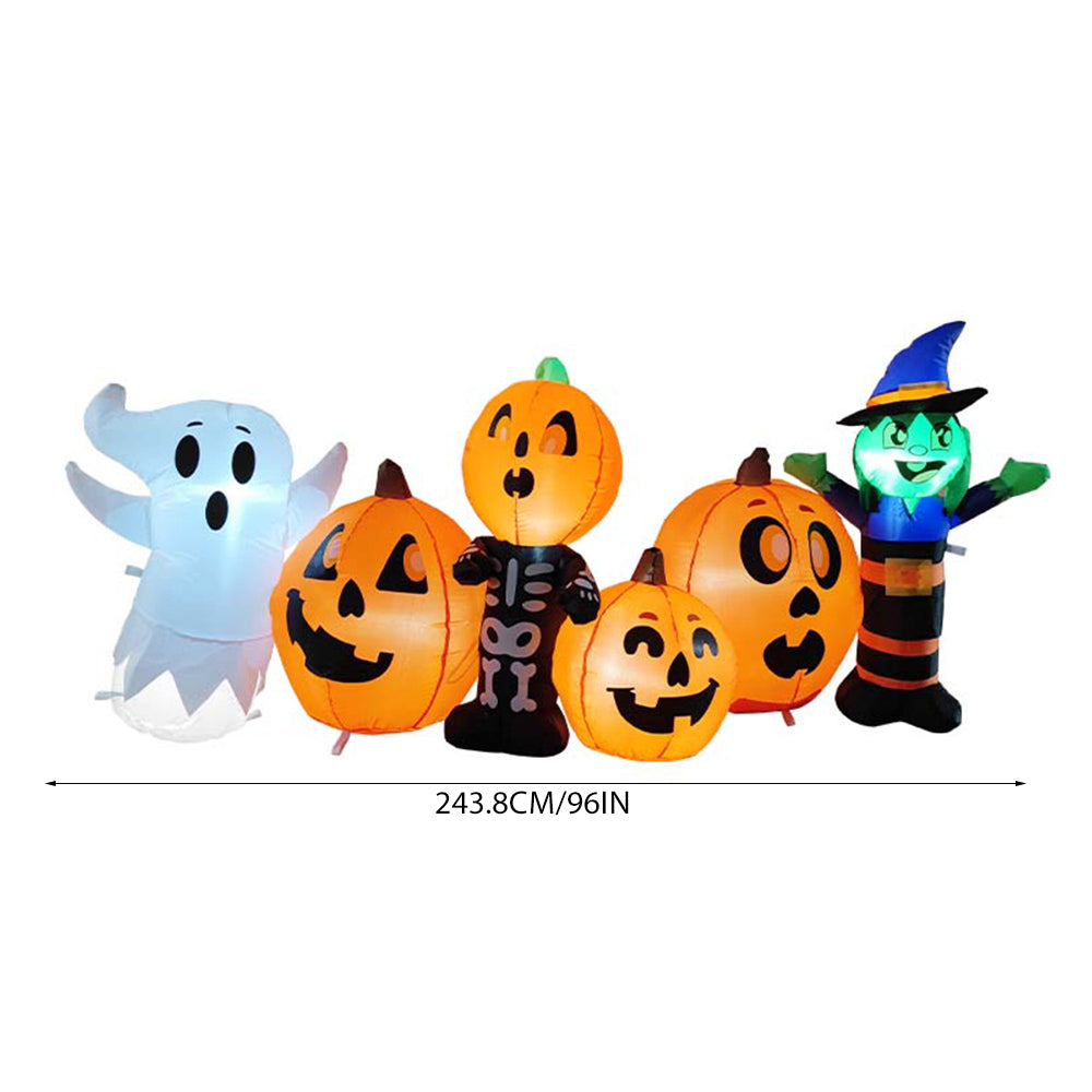 Large Lighted Halloween Inflatable Ghost Outdoor Decoration