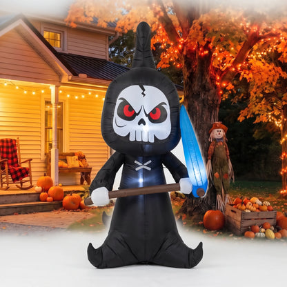 Large Outdoor Grim Reaper Halloween Inflatable