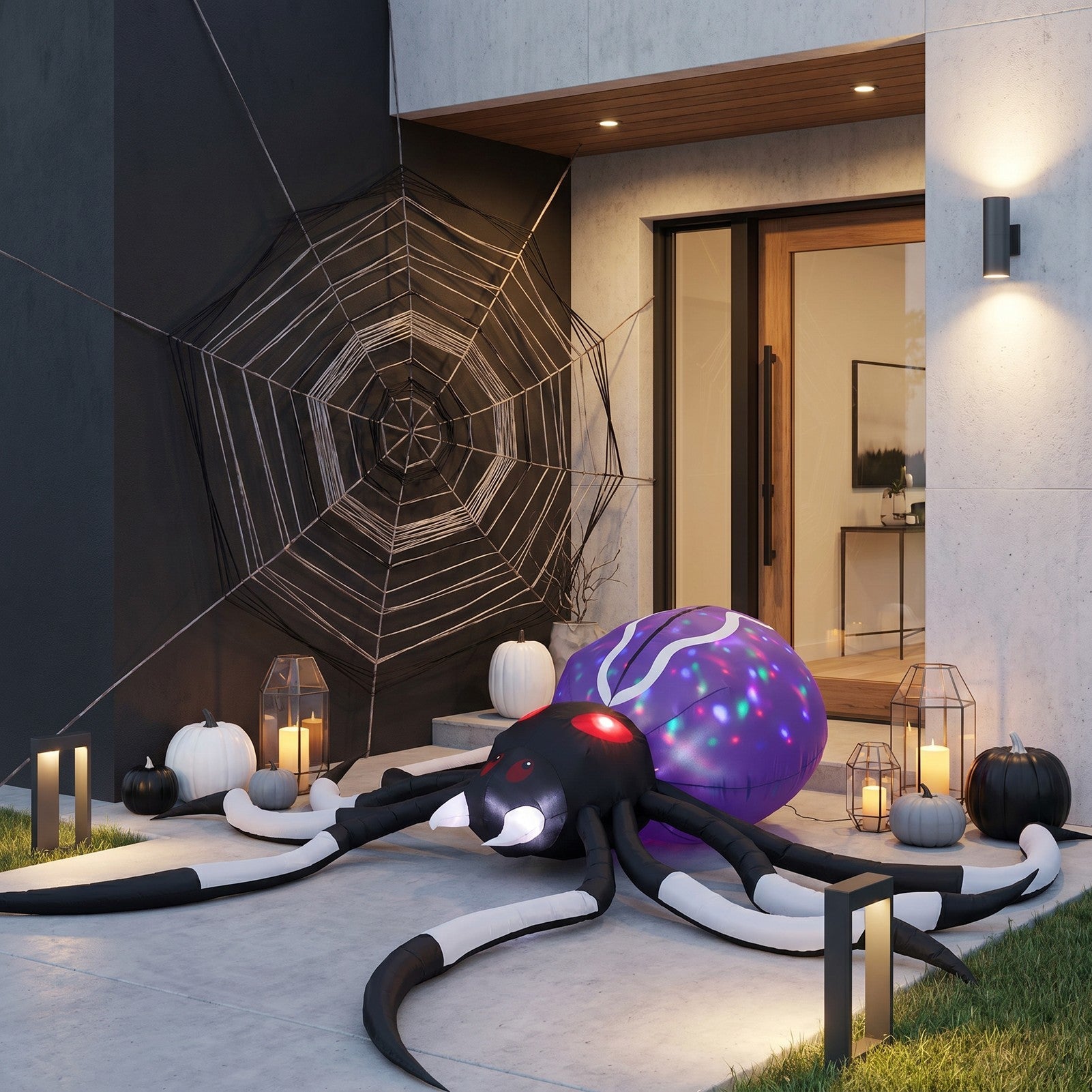 Large Outdoor Halloween Inflatable Spider