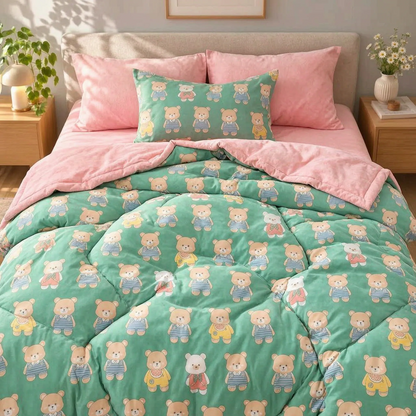 Lightweight Winter Comforter with Quilted Design