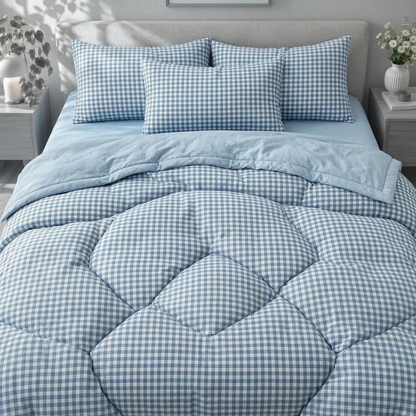 Lightweight Winter Comforter with Quilted Design