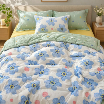 Lightweight Winter Comforter with Quilted Design