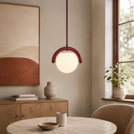 Linear Glass Globe Chandelier Ceiling Light | Torvix