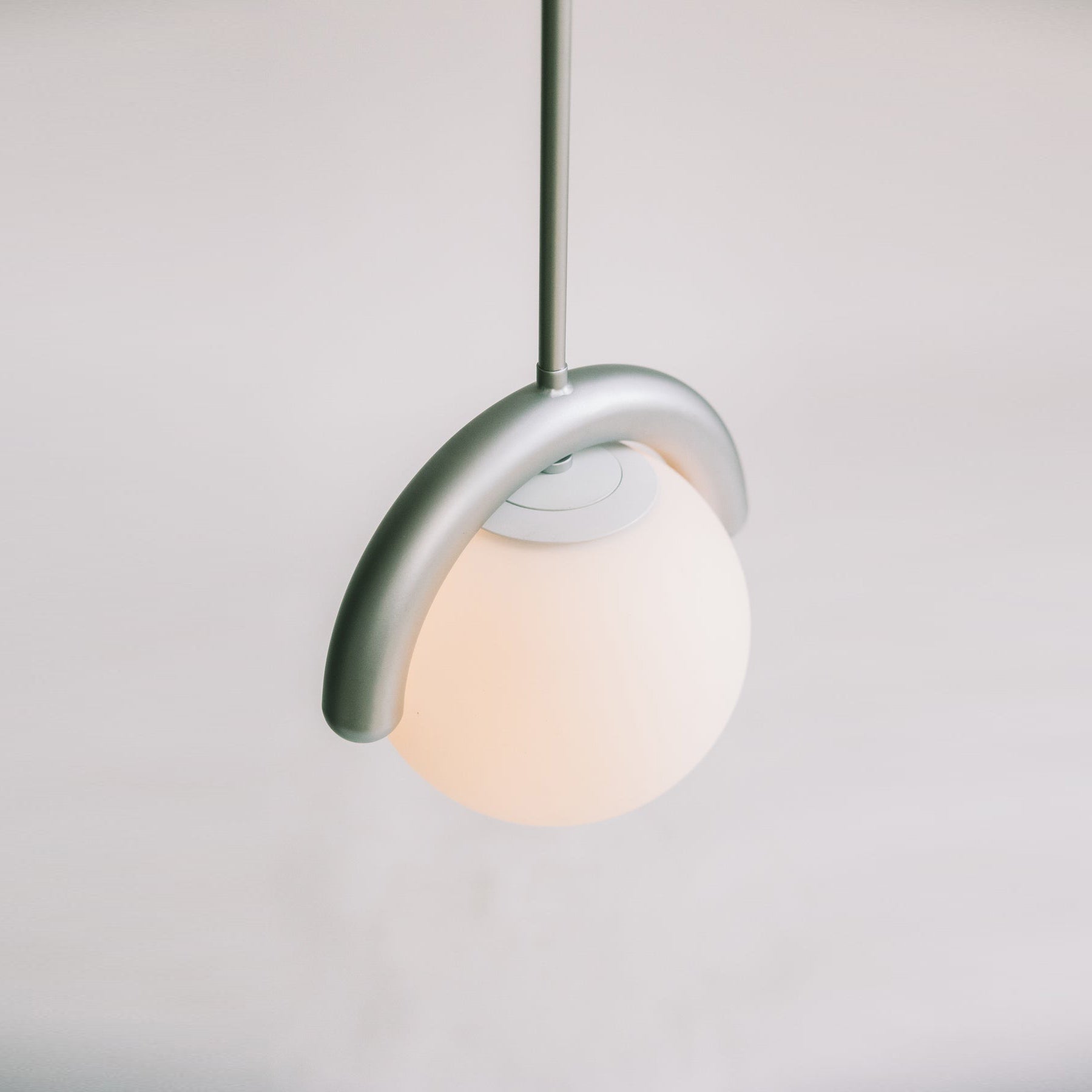 Linear Glass Globe Chandelier Ceiling Light | Torvix