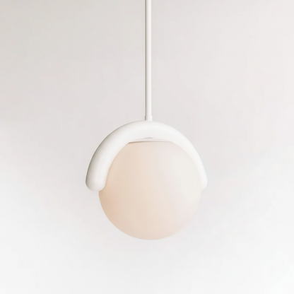 Linear Glass Globe Chandelier Ceiling Light | Torvix