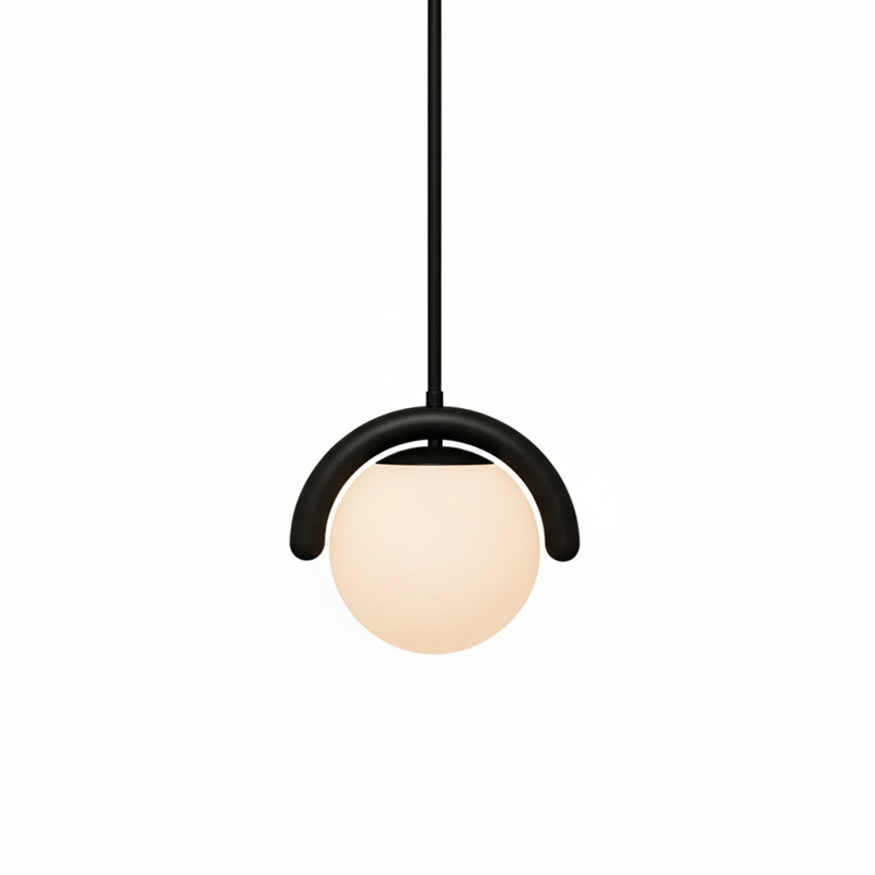 Linear Glass Globe Chandelier Ceiling Light | Torvix