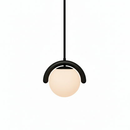 Linear Glass Globe Chandelier Ceiling Light | Torvix