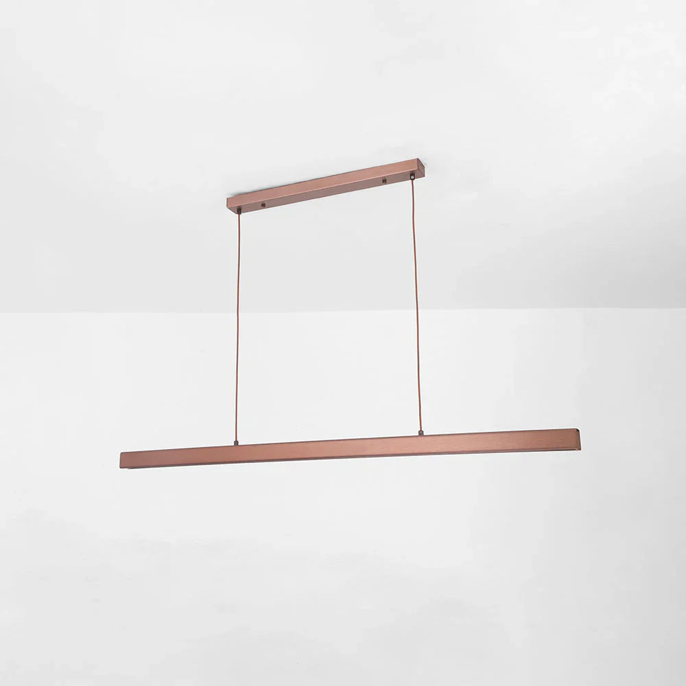 Linear LED Pendant Light Metal for Dining Areas | Avora