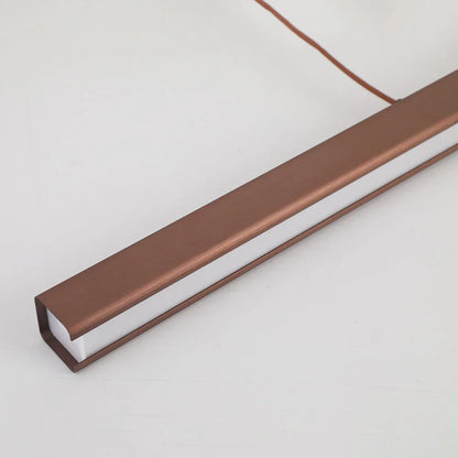 Linear LED Pendant Light Metal for Dining Areas | Avora