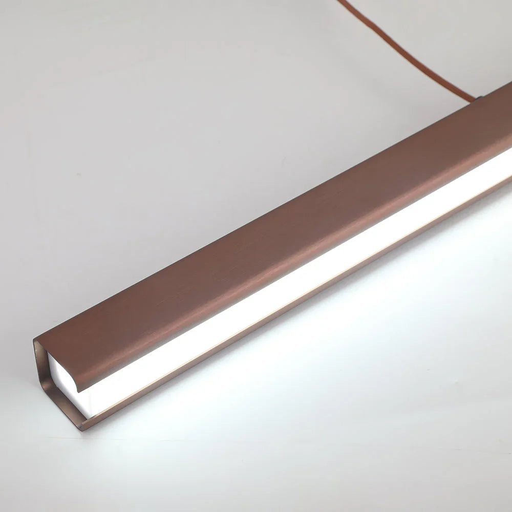 Linear LED Pendant Light Metal for Dining Areas | Avora