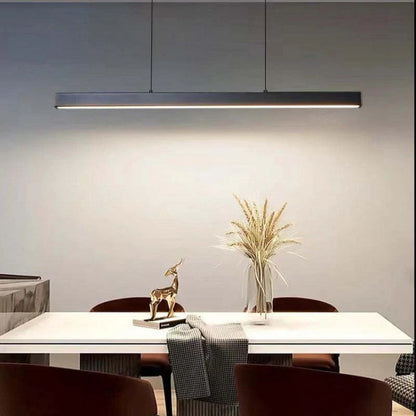 Linear LED Pendant Light Metal for Dining Areas | Avora
