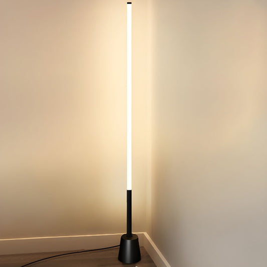 Linear Metal Frame Floor Lamp Modern Design | Zenvora