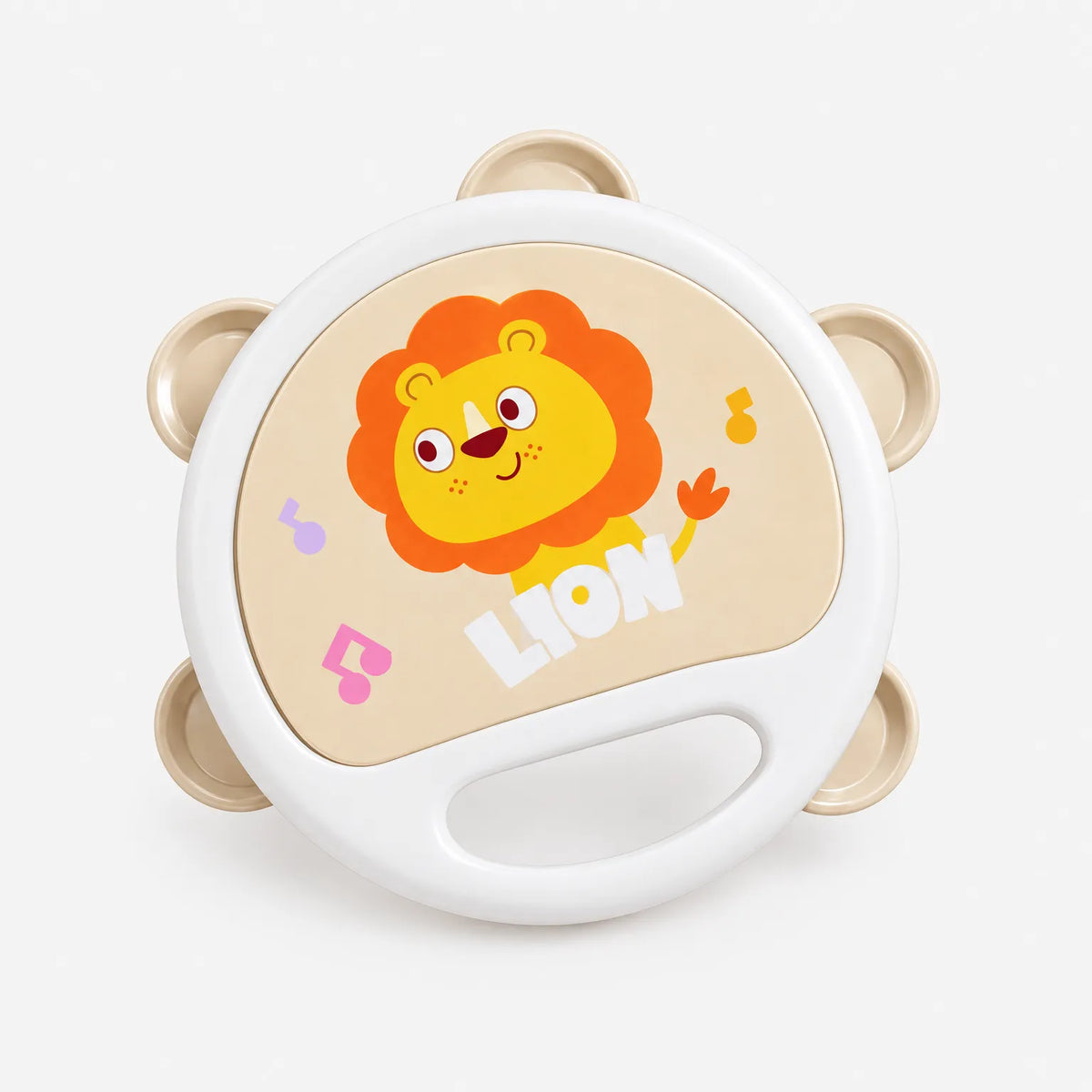 Lion Themed Kids Tambourine
