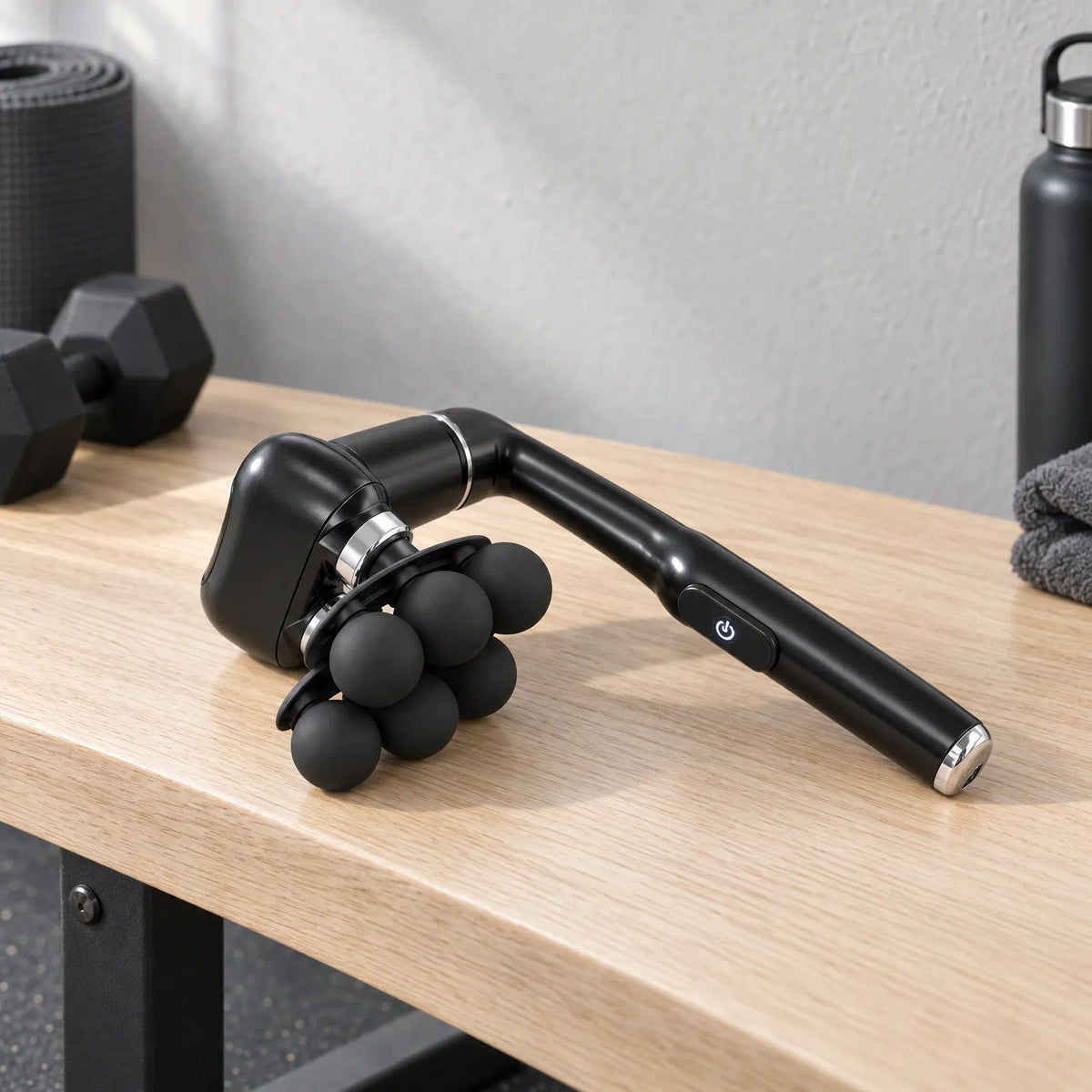 Long-Handle Deep Tissue Massage Gun