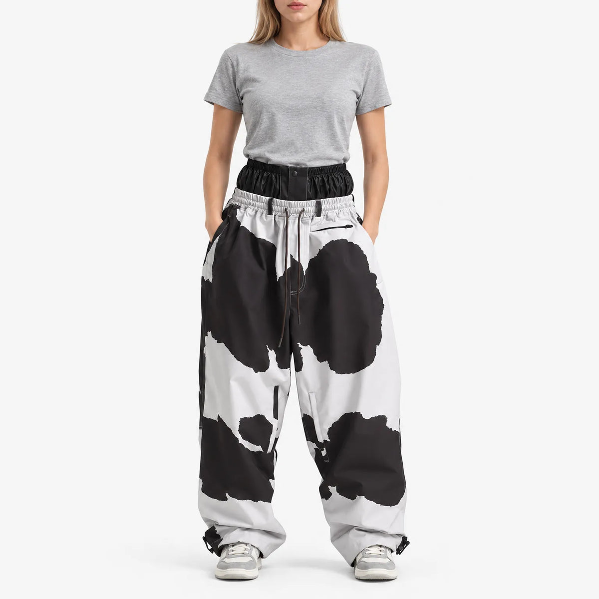 Loose Fit Winter Ski Pants
